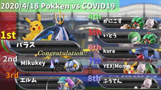 Pokken Net ポッ拳ネット ポッ拳のためのゲーミングメディア